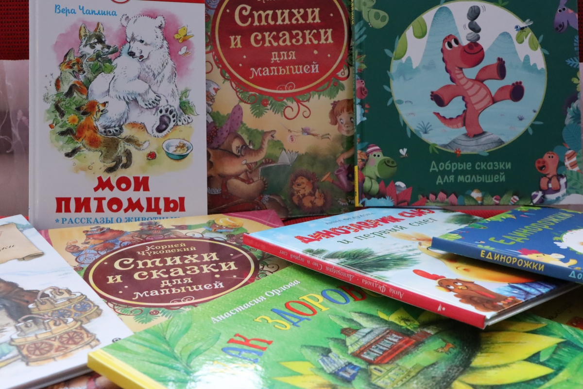 Удмуртская Республика подарила книги дошкольному учреждению Лутугинского района