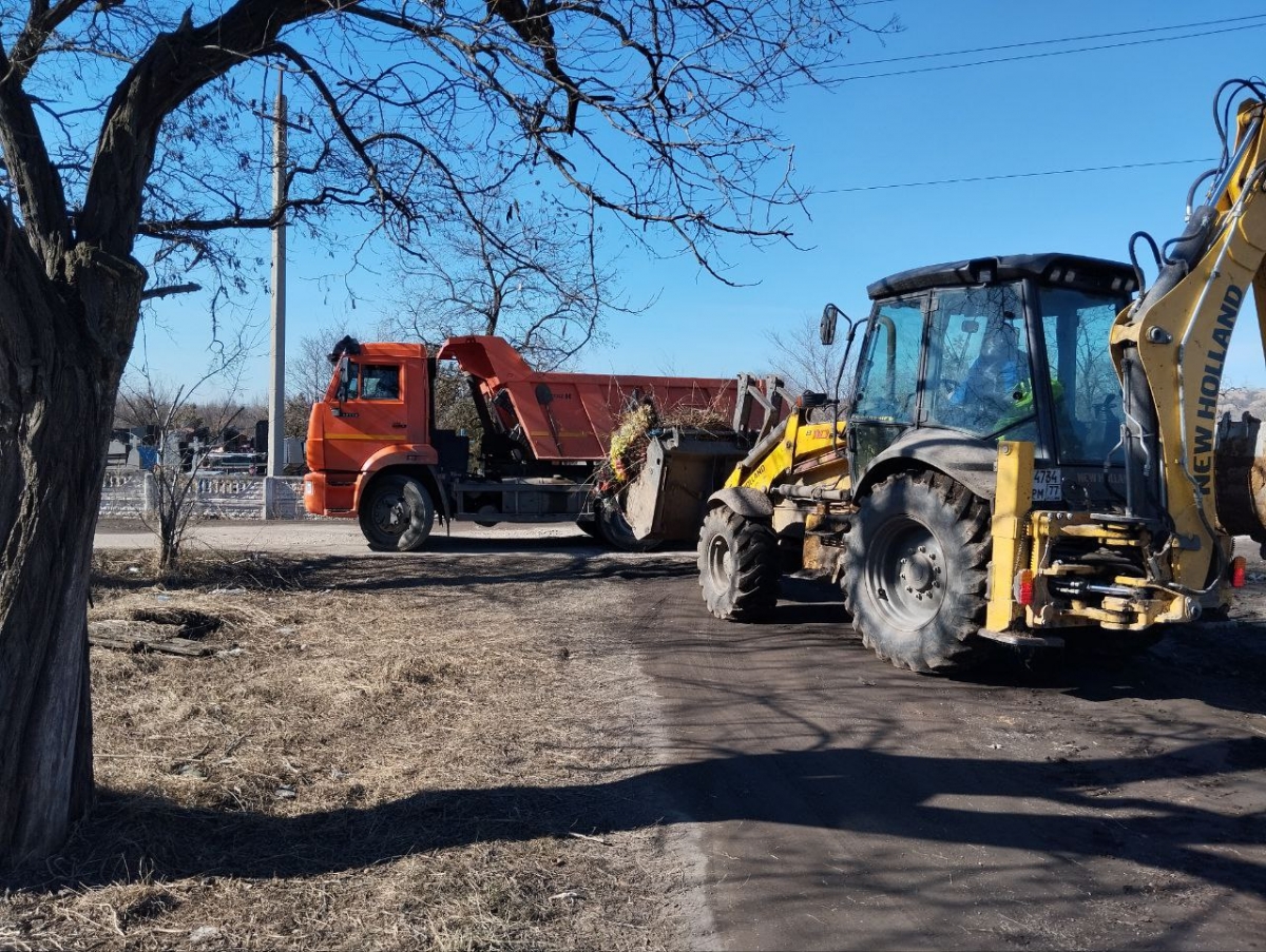 В пгт Белое ликвидировали несанкционированные свалки